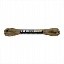 Virvė M-Tac Minicord Mil-Spec parakordas, 15 m, ruda (Coyote Brown)