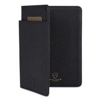 Kelioninė kortelių ir paso piniginė Vaultskin Kensington, juoda, su RFID apsauga