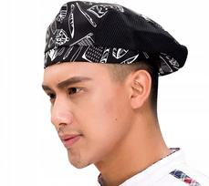 Virtuvės šefui, unisex, medvilninė kepurė