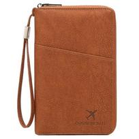 Kelioninis dokumentų dėklas Toctax su RFID apsauga, rudas, 20,2x12,7x2,5 cm