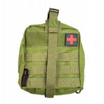 Pirmosios pagalbos rinkinys MOLLE Partizan Tactical IFAK, 2 l, alyvuogių spalvos
