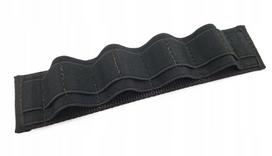 Guminis daiktų tvarkyklis su „Velcro“ lipduku, 4 skyreliai, BK Baribal, tinka 5 MOLLE sistemai