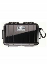 Vandeniui atsparus priedų dėklas Peli 1050 Micro Case, juodas