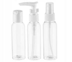 Kelioninių buteliukų rinkinys 3 x 50 ml