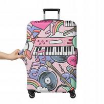 Lagamino apsauginis užvalkalas, dydis XL, 80x55x33 cm, elastingas, Music
