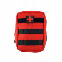 Vidutinė pirmosios pagalbos vaistinėlė MOLLE Partizan Tactical IFAK Bag 1M, raudona