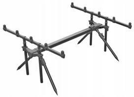 Dvigubas meškerių stovas KONGER Carp Hunter Black 125