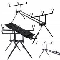 Meškerių stovas NECO Line Pro-X Duo, 3 meškerėms + dovanėlė