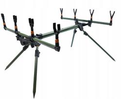 Meškerių stovas HOKKAIDO ROD CARP, 4 meškerėms