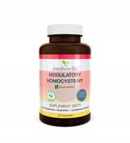 Maisto papildas Homocisteino moduliatoriai su vitaminu B12, folio rūgštimi ir P-5-P, 120 kapsulių, Medverita