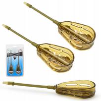 Žūklės šeryklėlės su ilgais anti-susipainiojimo vamzdeliais, 2 x 40 g, METHOD FEEDER