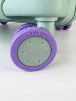 Lagaminų ratukų užvalkalai BLU MOONKY, violetiniai, 8 vnt.