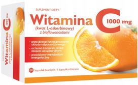 Maisto papildas MBM Vitamin C 1000 mg su bioflavonoidais, 60 kapsulių