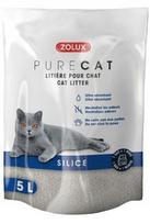 Kraikas katėms Zolux PURECAT, natūralus silicio gelis, 5 l