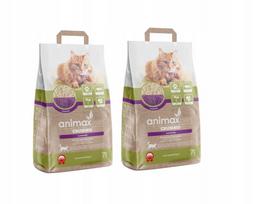 Medinės kraiko granulės Animax su levandų aromatu, 2 x 7 l