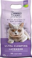 Kačių kraikas PERFECT CARE Ultra Clumping, levandų kvapo, bentonitinis, 10 l