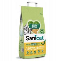 Kačių kraikas SANICAT Natura Activa, susiformuojantis, augalinis, 6 l