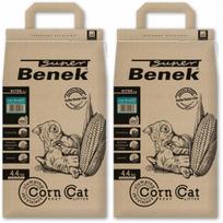 Kraikas katėms Super Benek Corn Cat Ultra Sea Breeze, 2 x 7 l