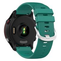 Garmin Forerunner 255/265/255s/265S kryžminio rašto pakaitinis dirželis 20mm pušies žalios spalvos