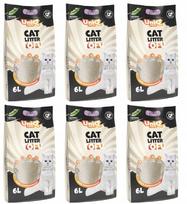 Katės kraikas Uniq Pets TOFU, natūralus, biologiškai skaidus, 6 l x 6 vnt.