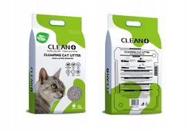 Kraikas katėms CLEAN+ bentonitinis, obuolių kvapo, 5 l