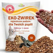 Vermikulito substratas, kraikas terariumams, 5 l