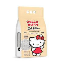 Katinų kraikas HELLO KITTY, bentonitinis, natūralus, 10 l