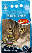 Kačių kraikas MILUŚ Standard, bentonitinis, 5 l, susiformuojantis natūralus