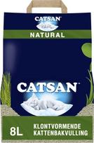 Kačių kraikas Catsan Natural, sušokantis, augalinis, 8 l