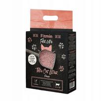 Katėms skirtos Fitmin tofu kraikas, persikų kvapo, 6 l / 2,4 kg