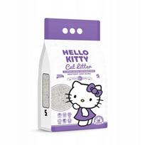 Bentonitinės katės kraikas Hello Kitty, levandų kvapo, 5 l