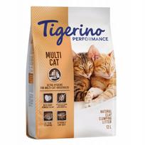 Bentonitinės katės kraikas Tigerino Multi Cat, kvapnus, 12 l