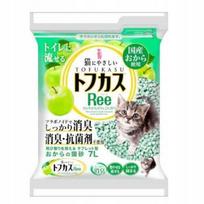 Katinų kraikas JAPANESE TOFU su natūraliu obuoliu, 7 l