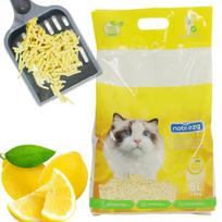 Tofu kačių kraikas, tirpstantis tualete, su citrinos aromatu, 2,5 kg