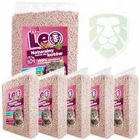 Kraikas katėms Leo, vyšnių žiedų kvapo, 15 kg, 6 vnt. rinkinys