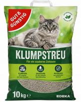 Katės kraikas GUT & GÜNSTIG Klump Streu, susiformuojantis, 10 l