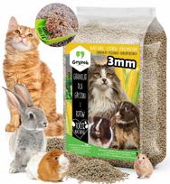 Kukurūzų kraikas ECO granules triušiams ir katėms