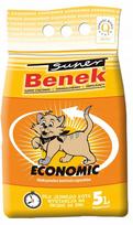 Kraikas katėms SUPER BENEK, bekvapis, bentonitinis, 5 l