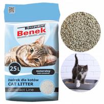Kraikas katėms Super Benek Compact, bentonitinis, 25 l