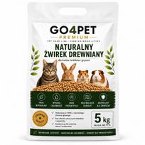 Medinės kačių kraiko granulės Go4Pet, 5 kg, bekvapės, ekologiškos