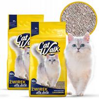 Katinų kraikas CatWalk UNIVERSAL, bentonitinis, bekvapis, 2 x 10 l (20 l)