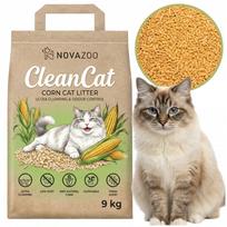 Kačių kraikas iš kukurūzų NOVAZOO, susiformuojantis, 9 kg / 15 l, EKO 25 l