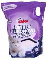 Katėms skirtos silikoninės kraiko granulės Chico, levandų kvapo, 7,6 l