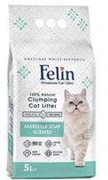 Katinų kraikas FELIN, mineralinis, Marselio muilo kvapo, 5 l