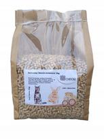Medžio granulių kraikas katėms, graužikams, triušiams, 6 mm, be priedų, 5 kg