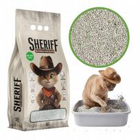 Katzenių kraikas Sheriff su alaviju, bentonitinis, greitai susiformuojantis, 5 l
