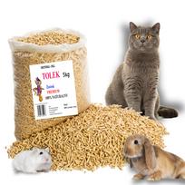 Medžio granules PREMIUM TOLEK 100% pušies, 5 kg