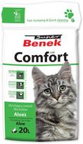 Bentonitinės katės kraikas Super Benek su alaviju, 20 l
