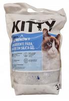 Silikoninis kačių kraikas Kitty, bekvapis, 3,8 l