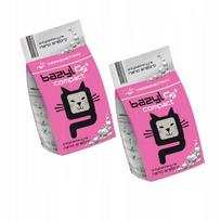 Bentonitinis kraikas Bazyl Ag+ su nano sidabru, 0,7–2 mm, 10 l (2 x 5 l)